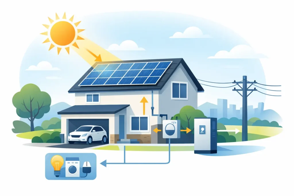 How Does Residential Solar Work?