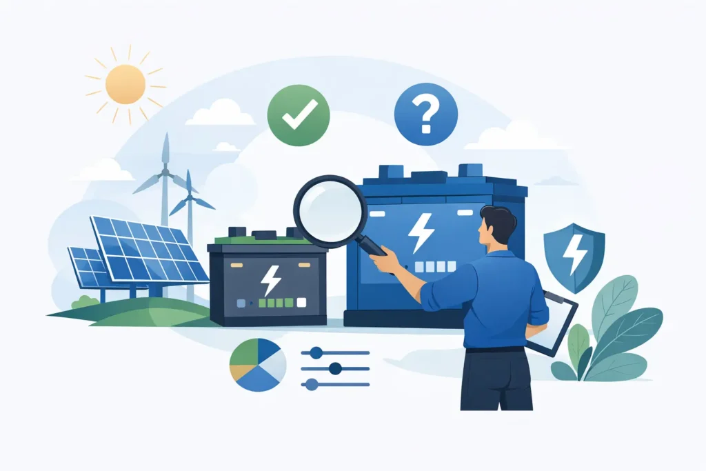 How to Choose Solar Battery the Right Way