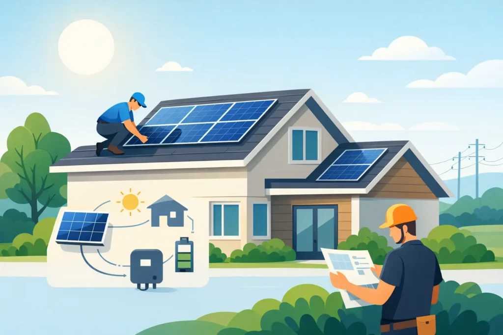 Residential Solar Installation Guide for Homes