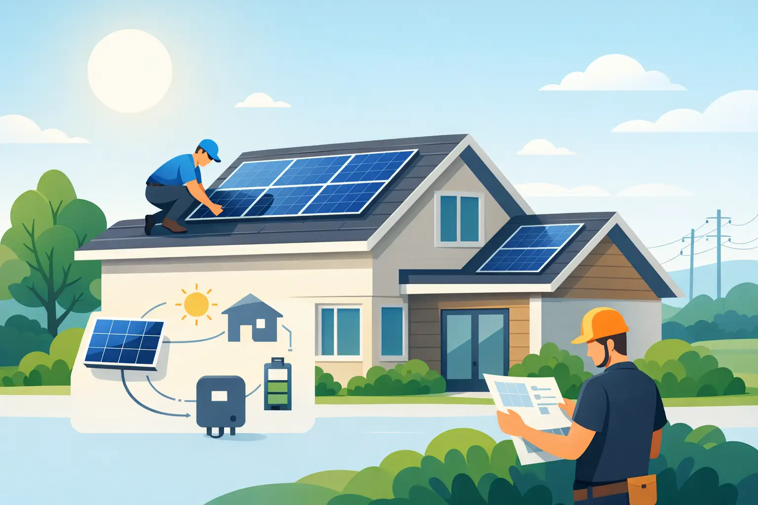 Residential Solar Installation Guide for Homes