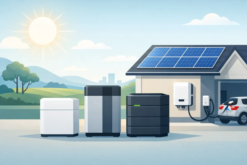 Solar Battery Comparison for Australian Homes