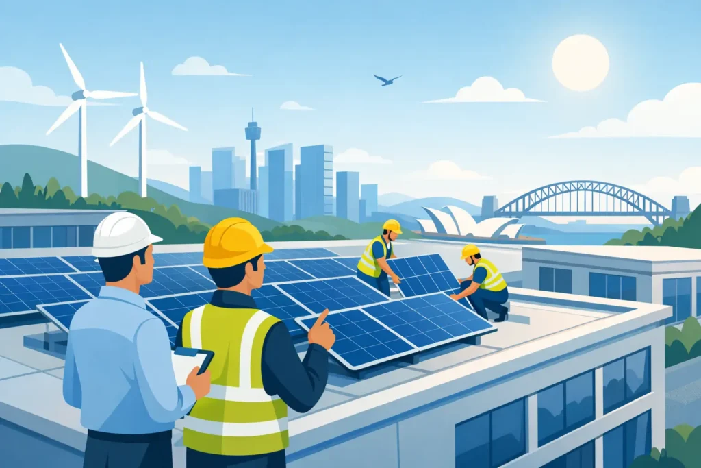 Choosing Commercial Solar Installers NSW
