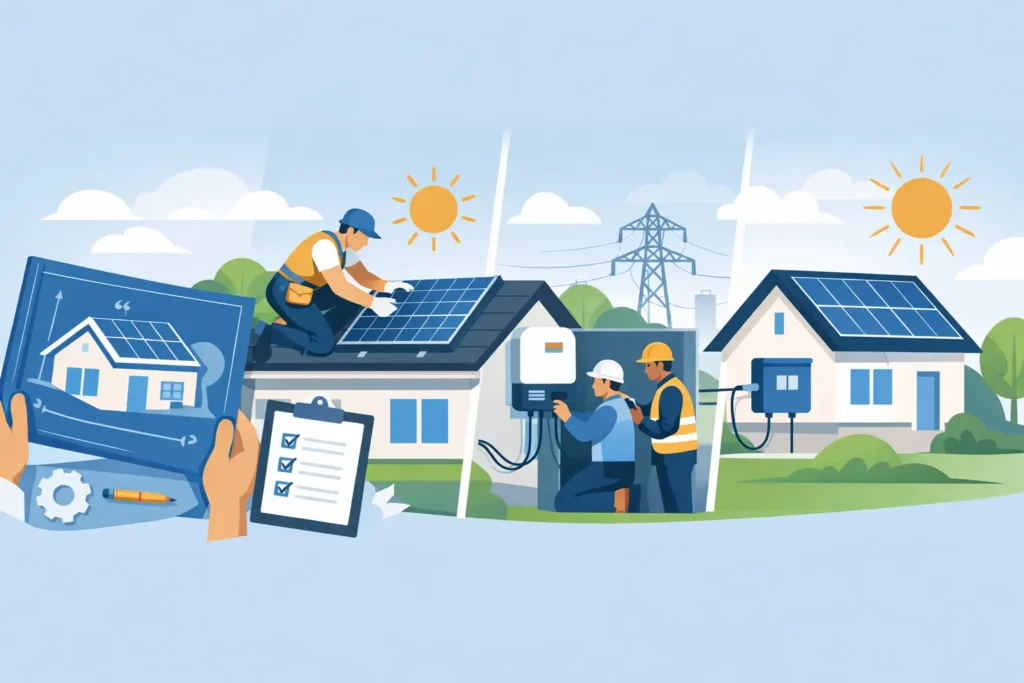 Your Solar Installation Process, Step by Step